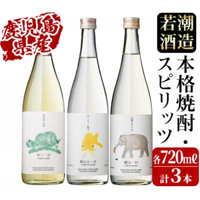 ふるさと納税 志布志市 ≪一日シリーズ≫飲み比べセット 720ml×3本!