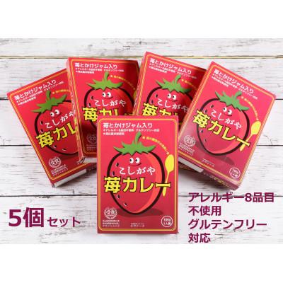 ふるさと納税 越谷市 こしがや苺カレー 5個セット