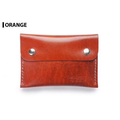 ふるさと納税 大和町 サムライクラフト ポケットティッシュケース&lt;オレンジ&gt;