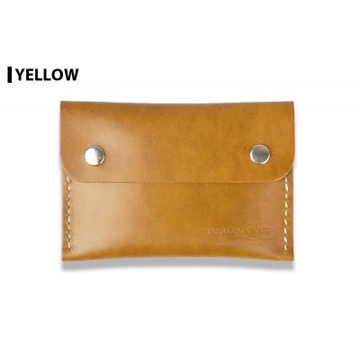 ふるさと納税 大和町 サムライクラフト ポケットティッシュケース&lt;イエロー&gt;