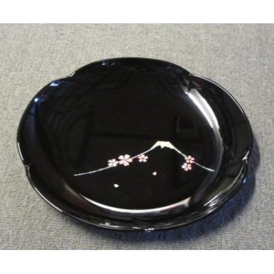 ふるさと納税 高岡市 [高岡漆器]梅型鉢 桜富士 螺鈿