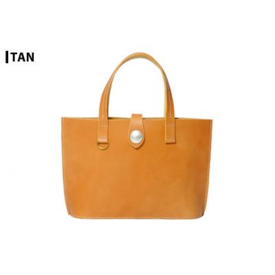 ふるさと納税 大和町 サムライクラフト レザートートバッグ(Lサイズ)&lt;タン&gt;