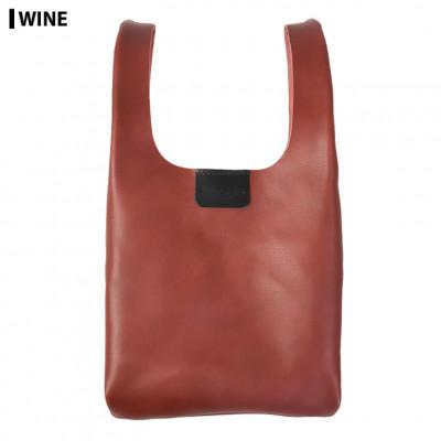 ふるさと納税 大和町 サムライクラフト マルシェトートバッグ(Lサイズ)&lt;ワイン&gt;