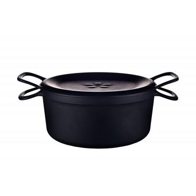 ふるさと納税 北上市 ダクタイルポット16(蓋つき) 1個