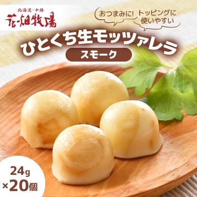 ふるさと納税 音更町 花畑牧場 ひとくち生モッツァレラ スモーク 24g×20個セット