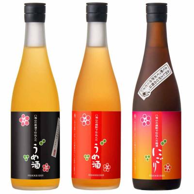 ふるさと納税 南魚沼市 八海山 原酒梅酒・焼酎梅酒・にごり梅酒720ml×3本セット | 