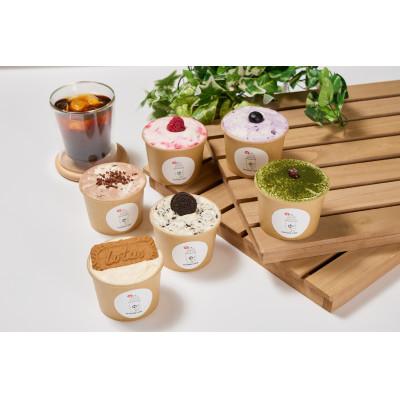ふるさと納税 郡山市 カップ米粉シフォンアソート 6個セット!誕生日や内祝いなど、贈答品にもおすすめ!