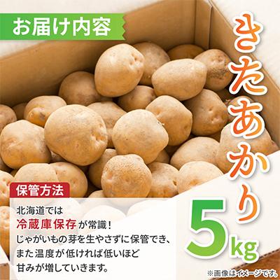 ふるさと納税 斜里町 知床の大自然が育む黄金色の極上芋　きたあかり　5kg |  | 03