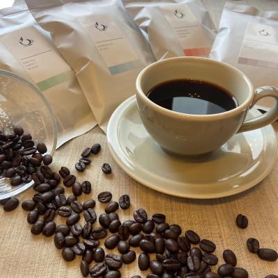 ふるさと納税 江別市 小林珈琲店人気ブレンド4種セット(豆) ドリップバッグ小林珈琲店ブレンド2個つき