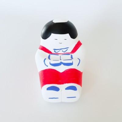 ふるさと納税 川西市 寺田マユミデザイン 二宮金太郎さん人形&lt;三角座&gt;