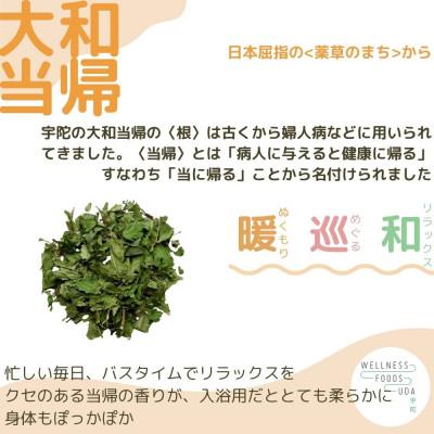 ふるさと納税 宇陀市 薬草風呂 入浴剤 大和当帰葉 計25包 入れるだけお風呂でくつろぐぽかぽタイム ボディケアにオススメ |  | 01