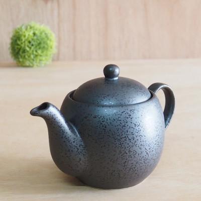 ふるさと納税 瀬戸市 瀬戸焼 ティーポット 黒結晶