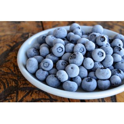 ふるさと納税 つくば市 [茨城県産、栽培期間中ミネラル栽培&amp;農薬不使用]トムの冷凍ブルーベリー 1kg[離島・沖縄配送不可]