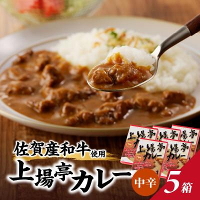 ふるさと納税 玄海町 上場亭 カレー(中辛)5箱入(玄海町)[A007]