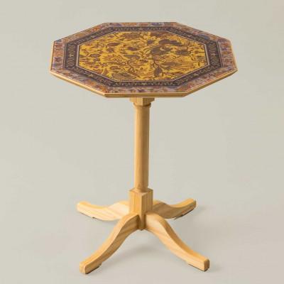 ふるさと納税 大川市 水戸岡鋭治デザインガラスカフェテーブル(八角形)[数量限定]