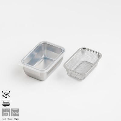 ふるさと納税 燕市 家事問屋 システムバット・下ごしらえ角ザル1/4