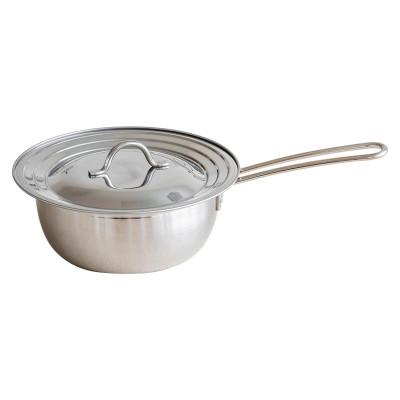 ふるさと納税 燕市 食洗機で洗えて注ぎやすいゆきひら鍋18cm フタ付