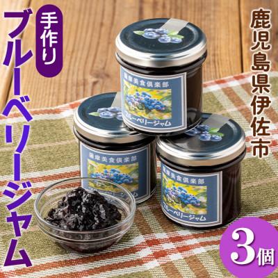 ふるさと納税 伊佐市 [数量限定]手作りブルーベリージャム(計3個・各140g)