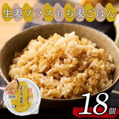 ふるさと納税 松原市 生姜プラスもち麦ごはん 160g×18個