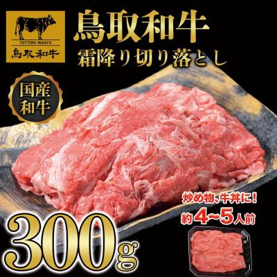 ふるさと納税 若桜町 鳥取和牛霜降り切り落とし 300g