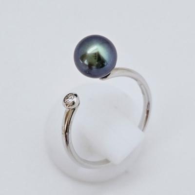 ふるさと納税 志摩市 シンプルを極めた新感覚のパールリング