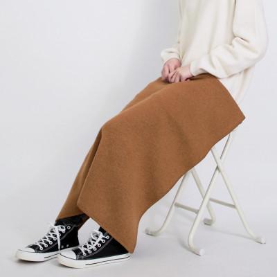 ふるさと納税 五泉市 贅沢カシミヤ100%シンプルブランケット(キャメル)