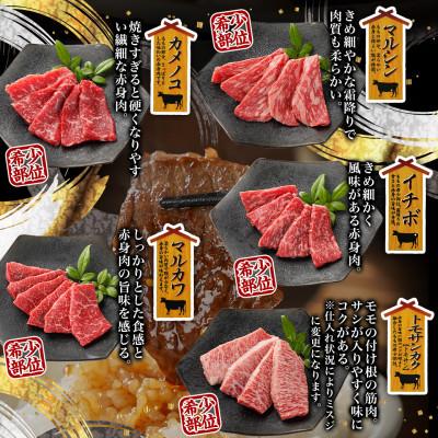 ふるさと納税 都城市 宮崎牛赤身焼肉10種盛焼肉 600g |  | 02