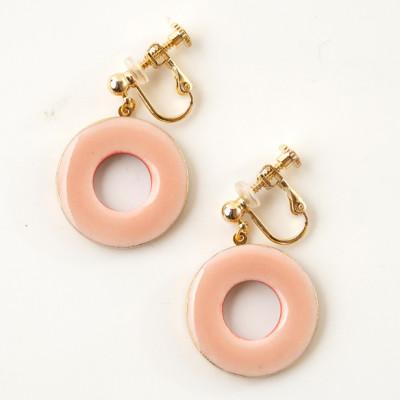 ふるさと納税 多治見市 [美濃焼]えんイヤリング『桜』[七窯社]