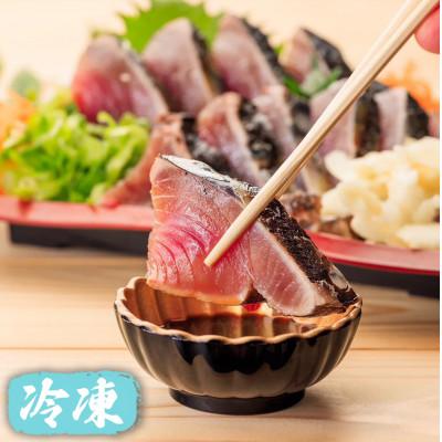 ふるさと納税 高知市 冷凍かつおのたたき 1本セット(約500g 1〜3人前)[CQ014]