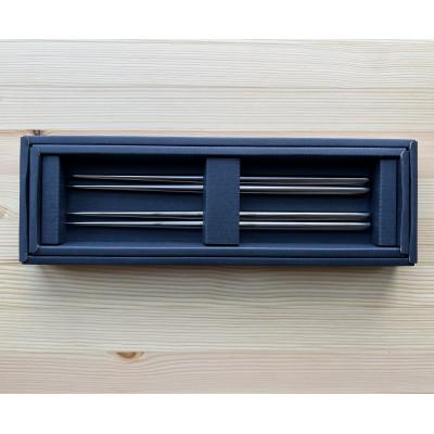 ふるさと納税 燕市 ステンレス製箸23cmパールコバルト