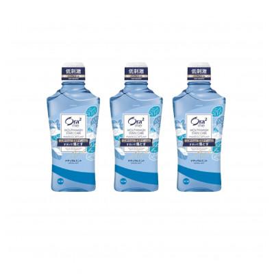 ふるさと納税 南アルプス市 &lt;サンスター&gt;Ora2me マウスウォッシュ ステインケア ナチュラルミント 460ml×3本