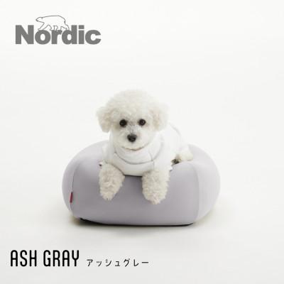 ふるさと納税 岡崎市 [ハナロロ] ビーズクッション ペットクッションSカバー付 30L(アッシュグレー)