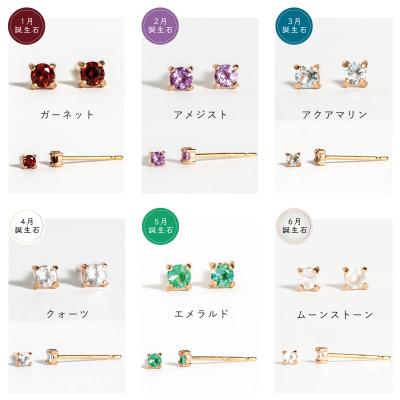 ふるさと納税 大津市 【カタログギフト】ふるさと納税限定|10金 誕生石ピアス 12種類からゆっくり選べるプレミアムギフト |  | 01