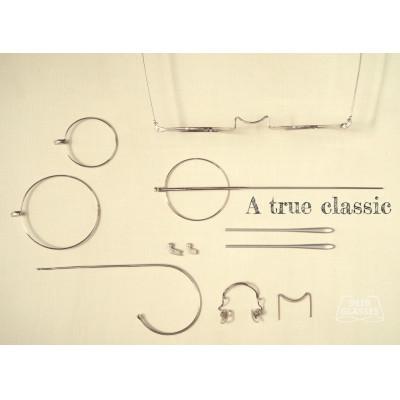 ふるさと納税 奈良市 クラシック合金のオーダー眼鏡 DEER GLASSES