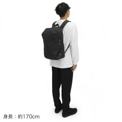 ふるさと納税 赤平市 yezoLABO Momonga ユーティリティバックパック ブラック Mの画像