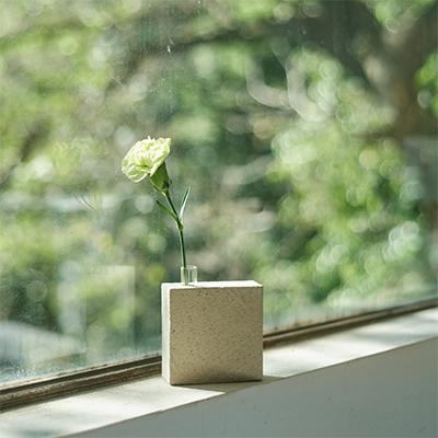 ふるさと納税 瑞浪市 Clay Flower Vase(NEUTRAL)