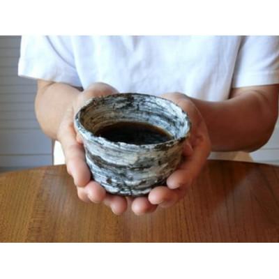 ふるさと納税 玄海町 【唐津焼】中川自然坊窯　刷毛目唐津　蕎麦猪口　2客セット【A088】 |  | 02