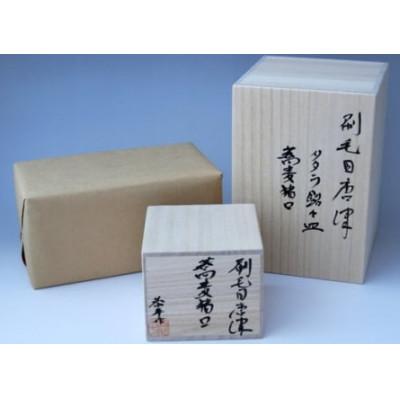 ふるさと納税 玄海町 【唐津焼】中川自然坊窯　刷毛目唐津　蕎麦猪口　5客セット【A089】 |  | 03