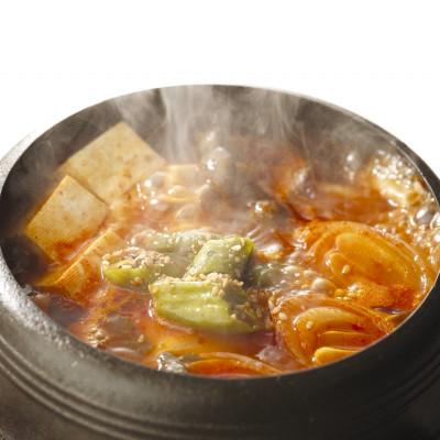 ふるさと納税 盛岡市 ぴょんぴょん舎 キムチチゲ セット 2〜3人前