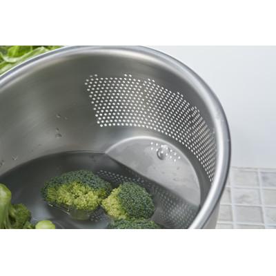 ふるさと納税 燕市 3WAY 水切りボウル \u0026 ステンレスボウル 3PCS 二合ミニボウル2個付き(全6点セット)の画像