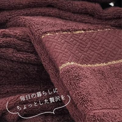 ふるさと納税 和泉市 【フェイス2枚・バス1枚セット】贅沢スーピマ綿タオルセット  クレディアWREの画像