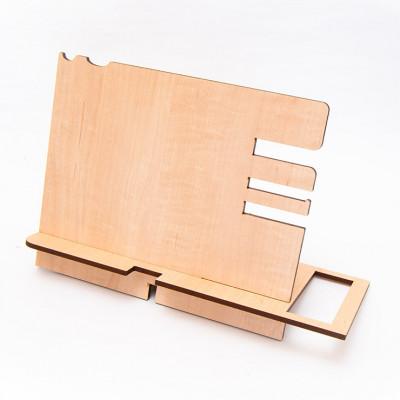 ふるさと納税 大木町 [国産/雑貨]スマホスタンド012 約28cm幅[メープル色](大木町)