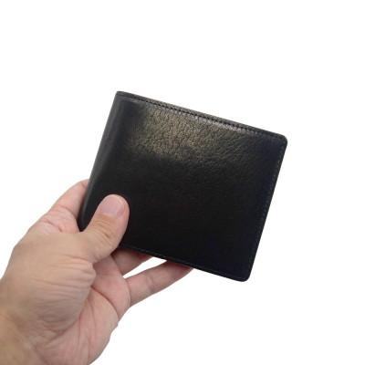 ふるさと納税 豊岡市 豊岡財布 AW0404 二つ折りウォレット (ブラック) 　 |  | 02