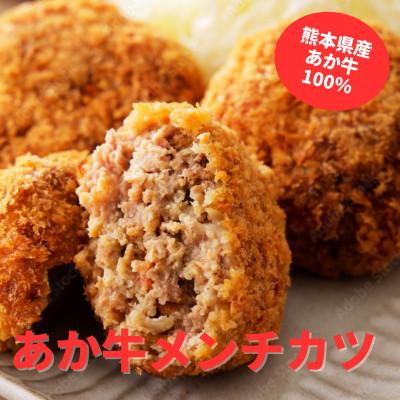 ふるさと納税 宇城市 熊本県産 あか牛 メンチカツ5個(85g×5個)セット(宇城市)