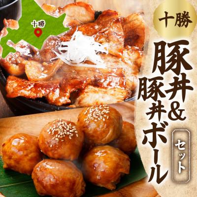 ふるさと納税 帯広市 十勝 豚丼&amp;豚丼ボール(各1パック)焼くだけ 食べきりサイズ 秘伝のタレ付き 北海道 帯広市