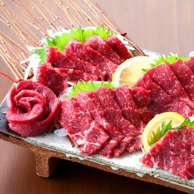 ふるさと納税 上天草市 [馬刺し]熊本直送 霜降り ブロック 200g(100g×2個)(上天草市)