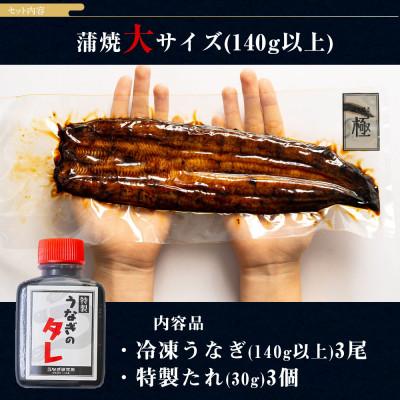 ふるさと納税 西尾市 三河一色産うなぎ蒲焼大3尾(計420g以上)・R006-22 |  | 03