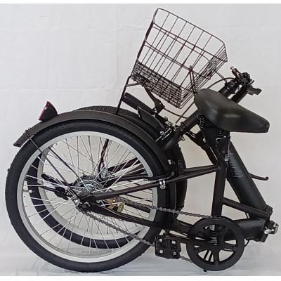 ふるさと納税 四日市市 オリタタミ自転車20型　バスケット付　ブラック |  | 02