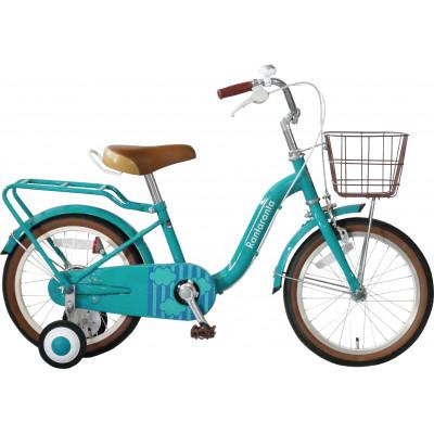 ふるさと納税 四日市市 子供自転車 Rantaranta 16型 グリーン