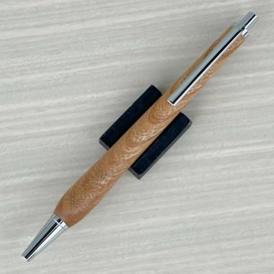 ふるさと納税 大川市 Slim 木軸ボールペン・ノック式 欅(ケヤキ)